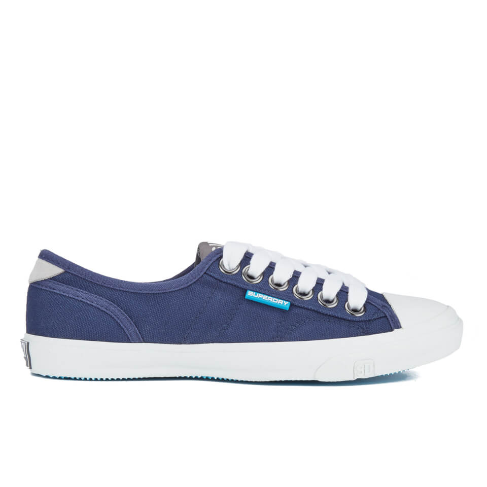 Superdry Women's Low Pro Trainers - Deep Indigo | FREE UK Delivery ...