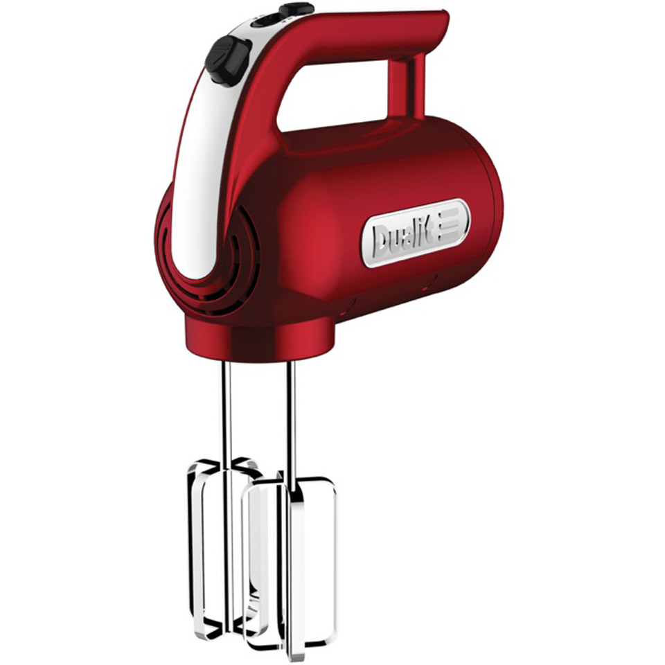 Dualit 89301 Hand Mixer Metallic/Red Homeware