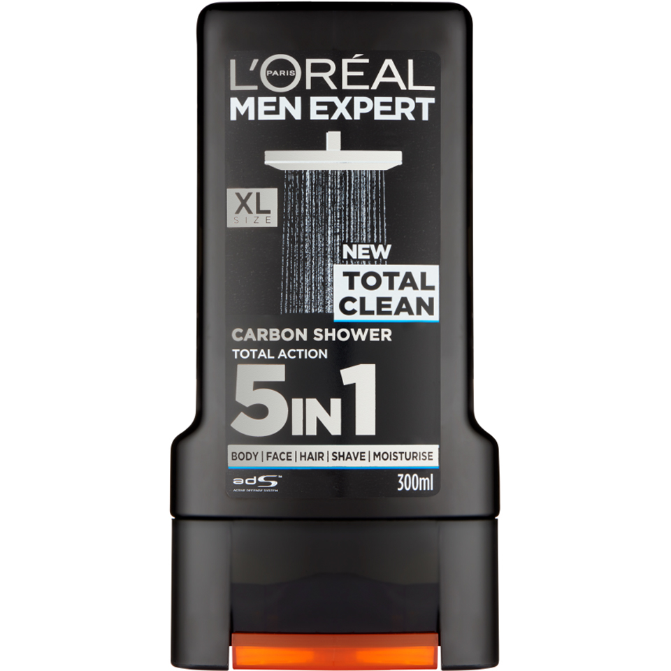 Download L'Oréal Paris Men Expert Total Clean Shower Gel 300ml ... Yellowimages Mockups