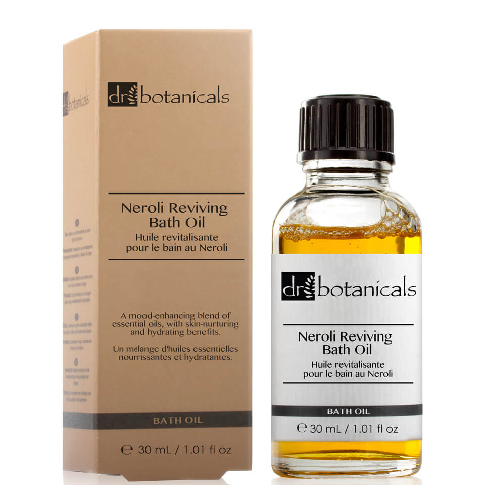 Dr Botanicals Neroli Reviving Bath Oil 30ml Free Shipping Lookfantastic