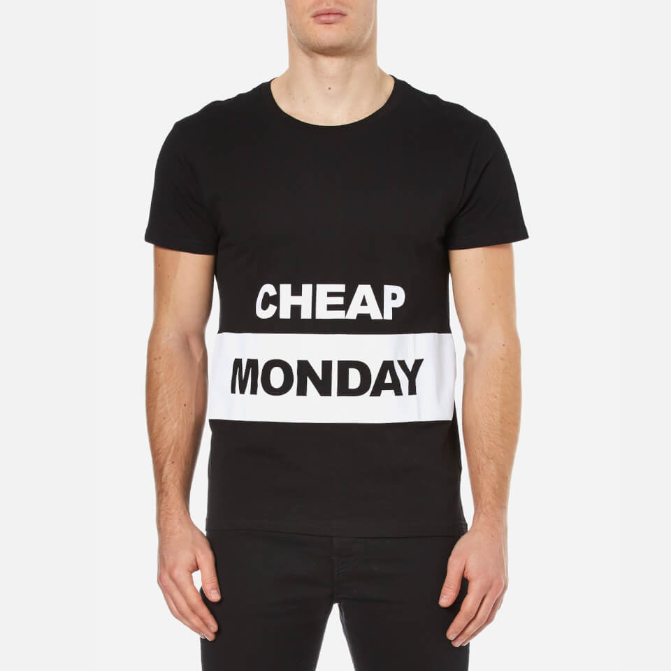 Cheap Monday Men's Standard Reverse T-Shirt - Black Clothing | TheHut.com