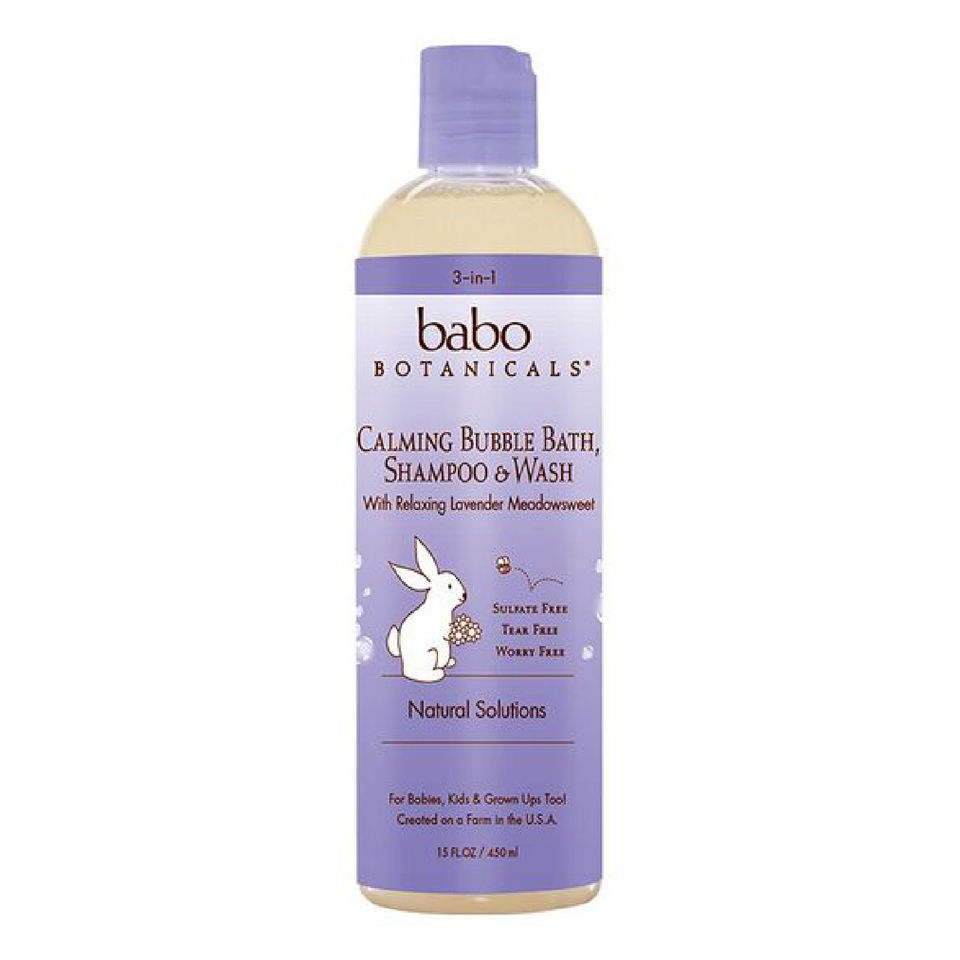 babo botanicals calming baby shampoo