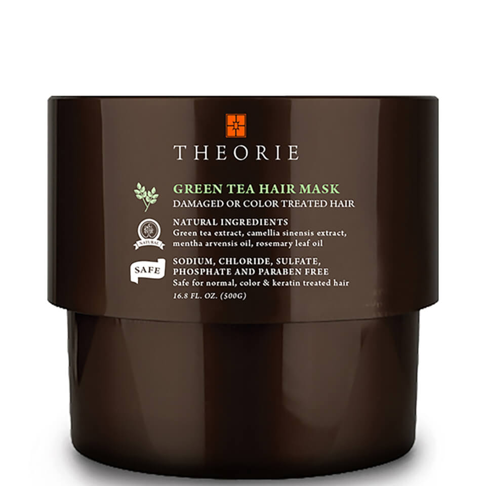 Theorie Green Tea Energizing Hair Mask 16.9 fl oz Free US Shipping
