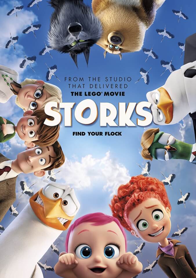Storks DVD | Zavvi