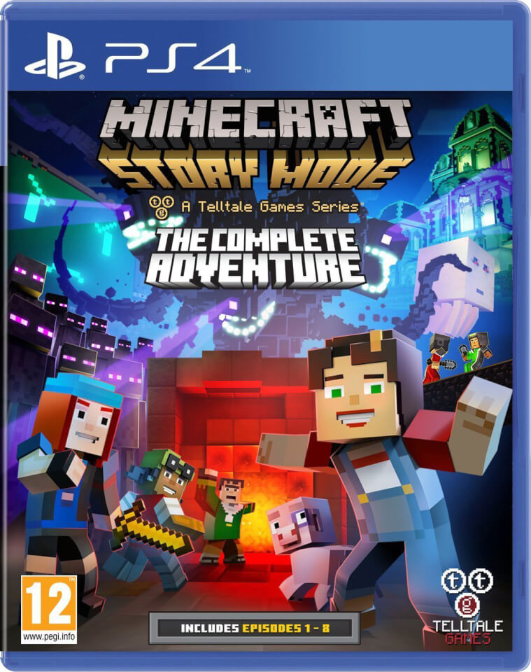Minecraft Story Mode Complete Adventure PS4 Zavvi