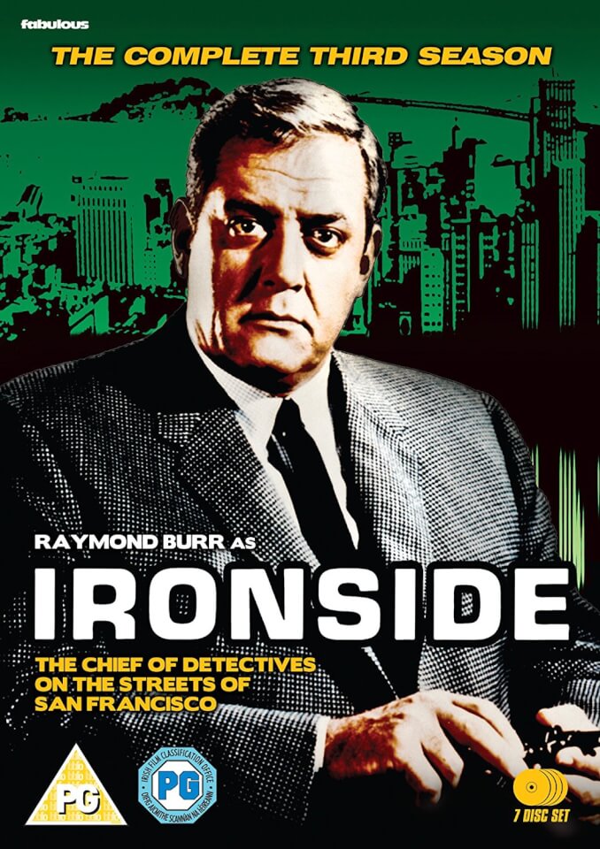 Ironside Season 3 DVD Zavvi