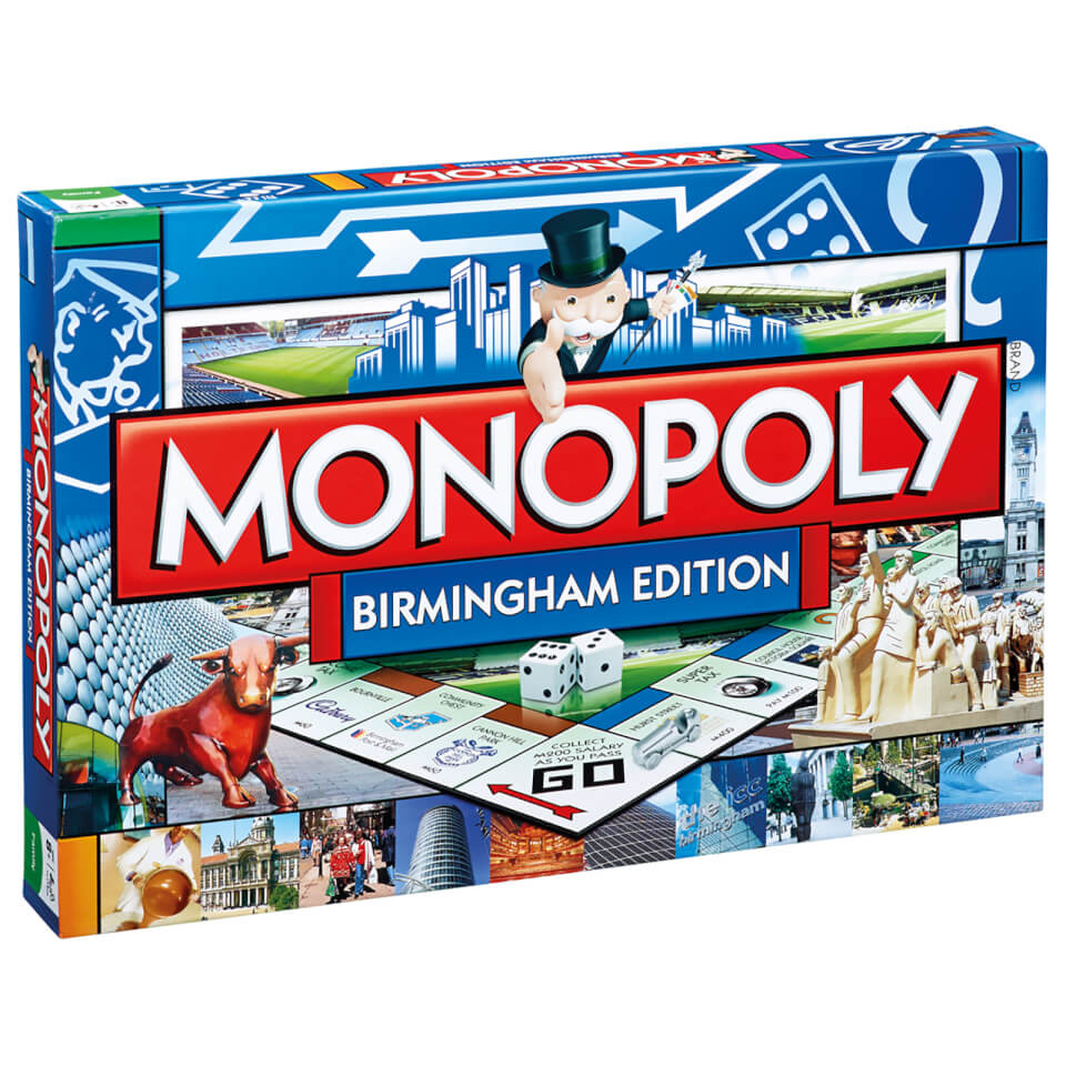 Monopoly Board Game Birmingham Edition