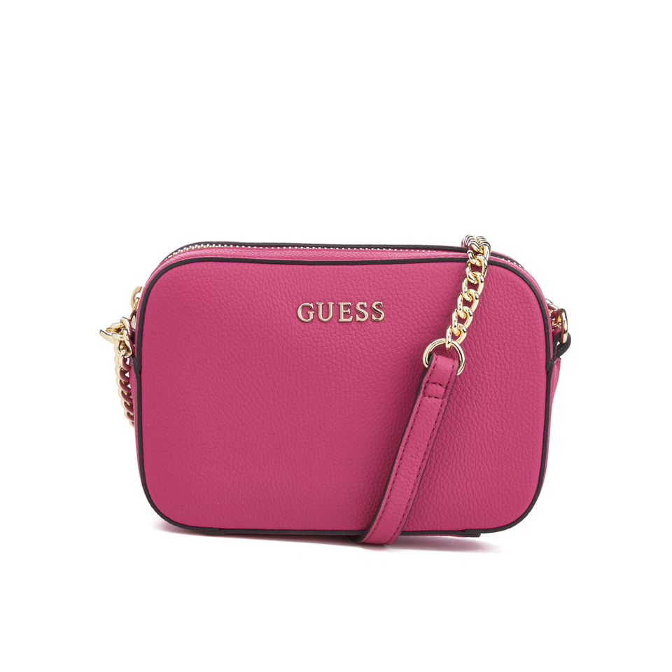Guess Women&#39;s Isabeau Mini Cross Body Top Zip Bag - Pink Womens Accessories | 0