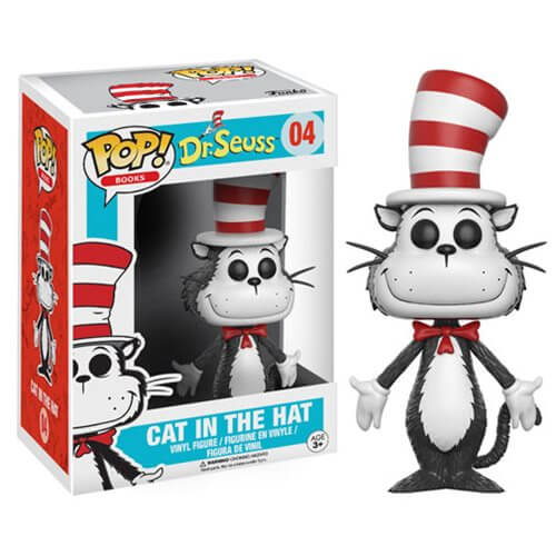 Dr Seuss Cat In The Hat Pop Vinyl Figure Merchandise Zavvi Uk
