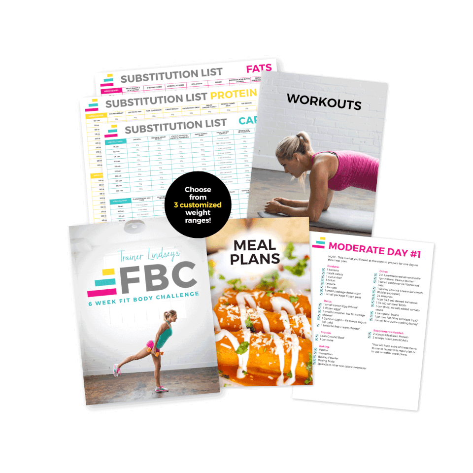 Trainer Lindsey 6 Week Fit Body Challenge eBook IdealFit