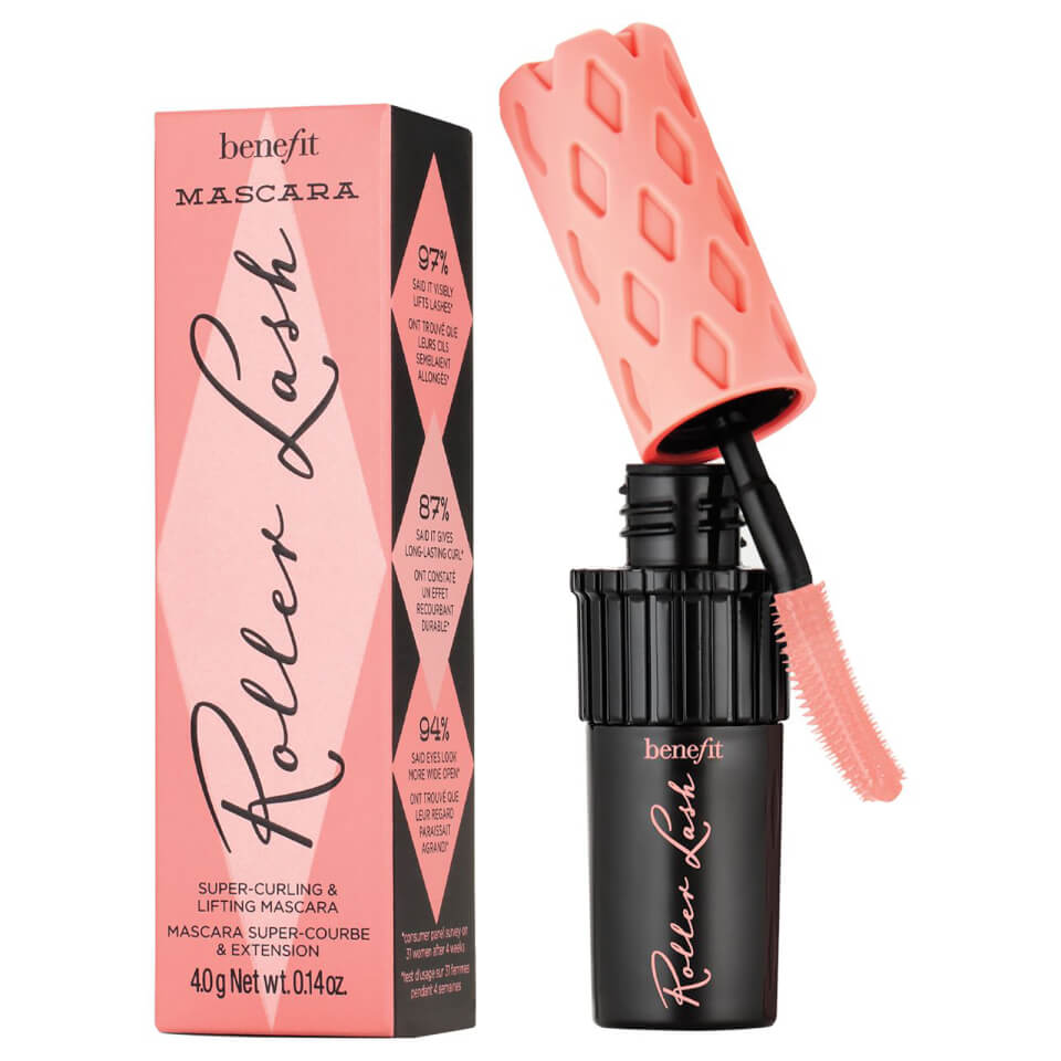 benefit Roller Lash Lifting & Curling Mascara Mini Black LOOKFANTASTIC