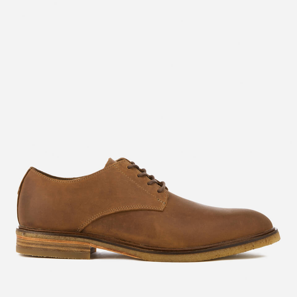 clarks clarkdale moon dark tan leather