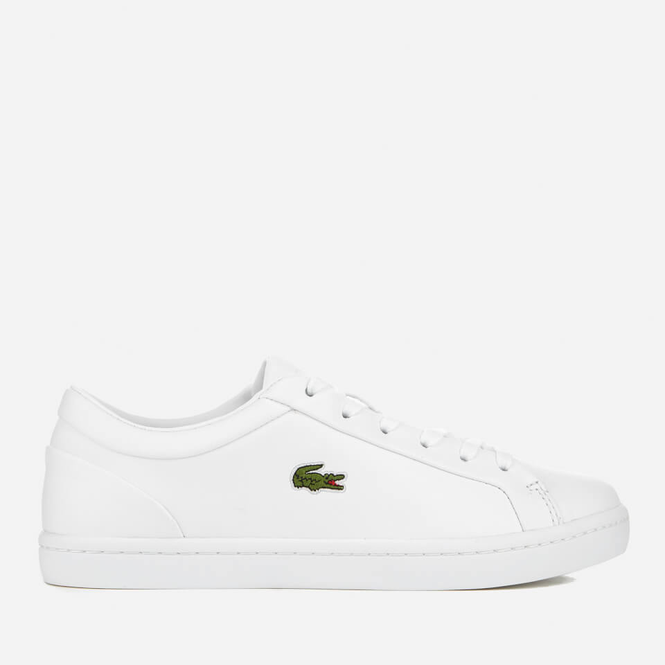 Lacoste Women's Straightset Lace 317 3 Cupsole Trainers - White | FREE ...