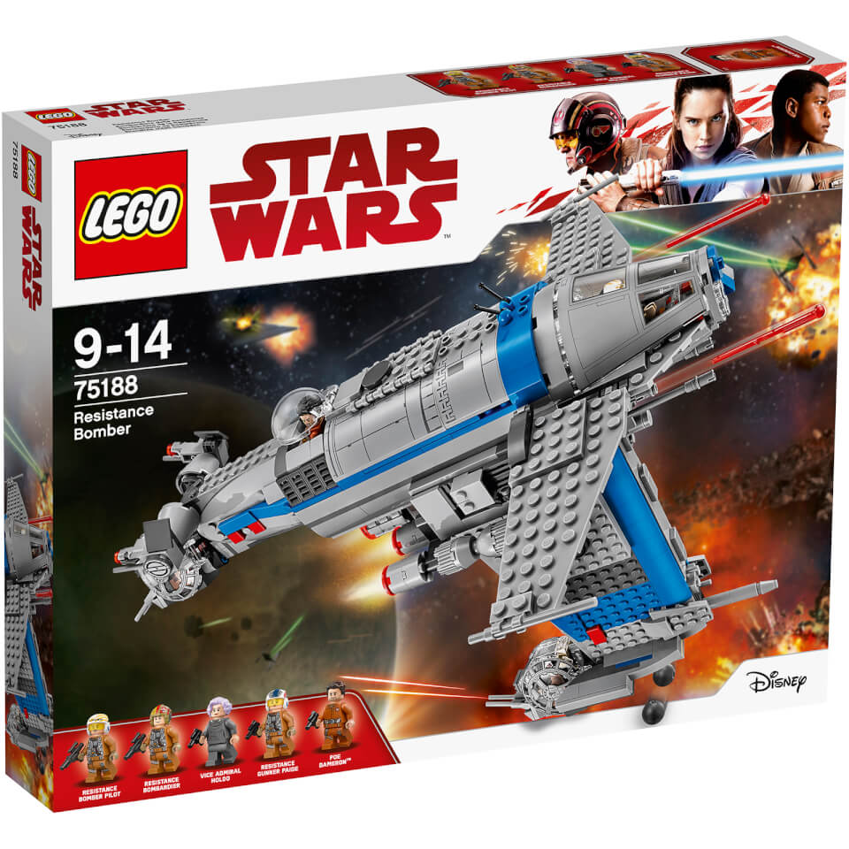 LEGO Star Wars Episode VIII: Resistance Bomber (75188 ...