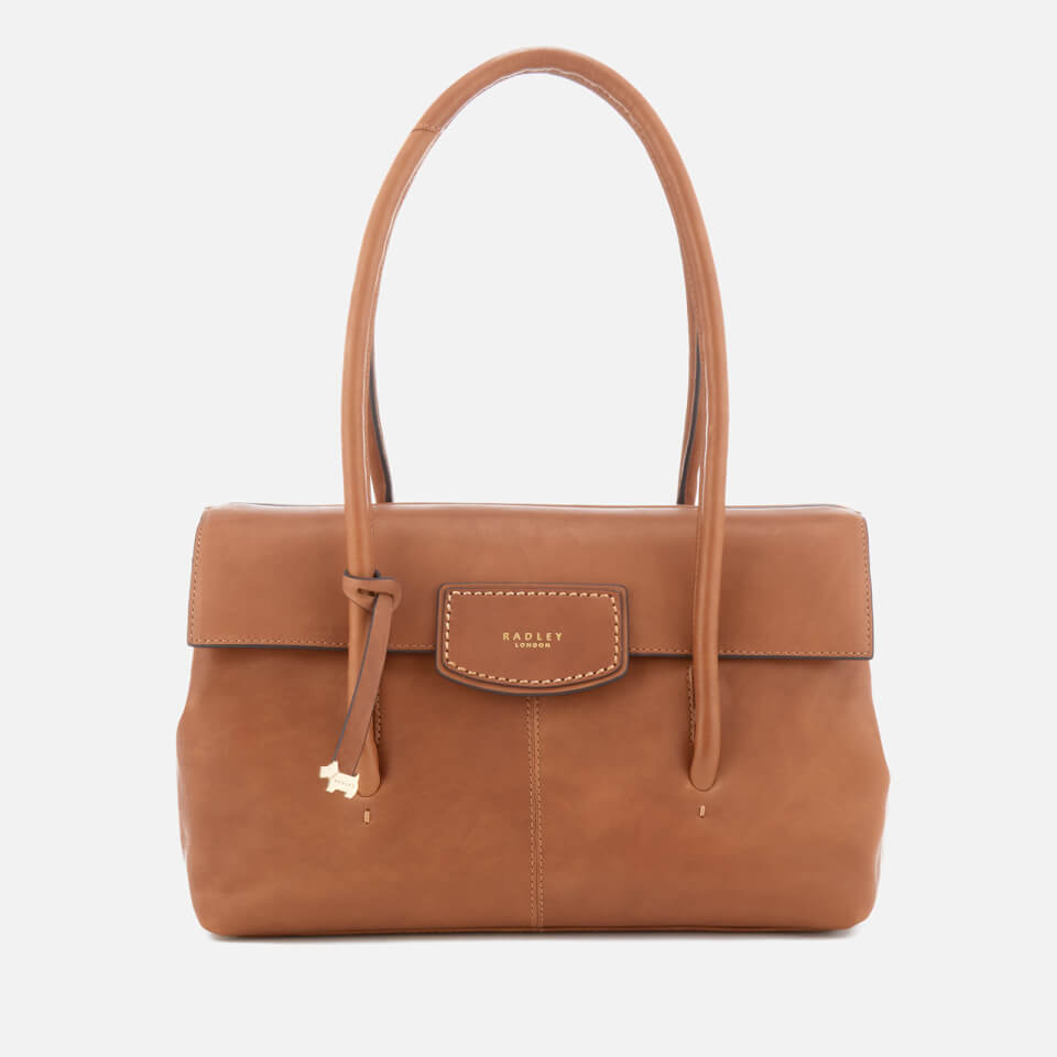 Radley Women's Burnham Beecheslarge Flapover Shoulder Bag - Cognac