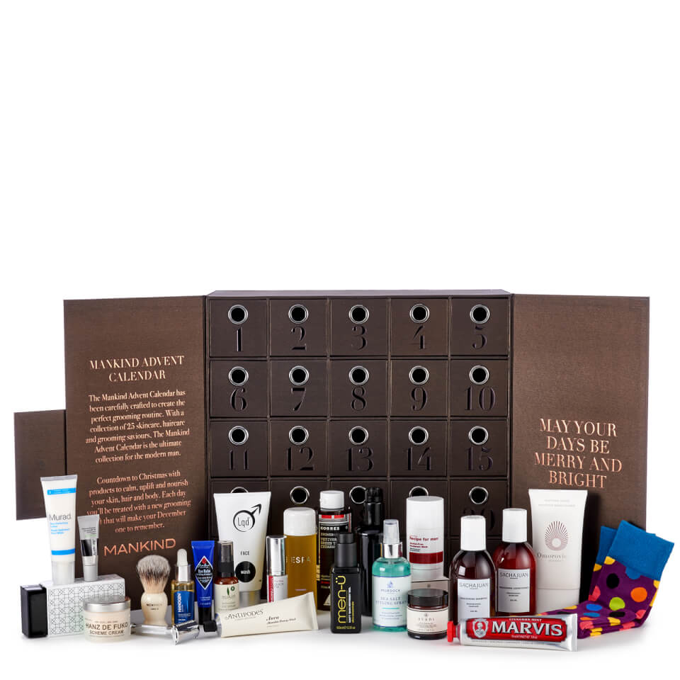 The Mankind Advent Calendar (Worth Over £650) Buy Online Mankind