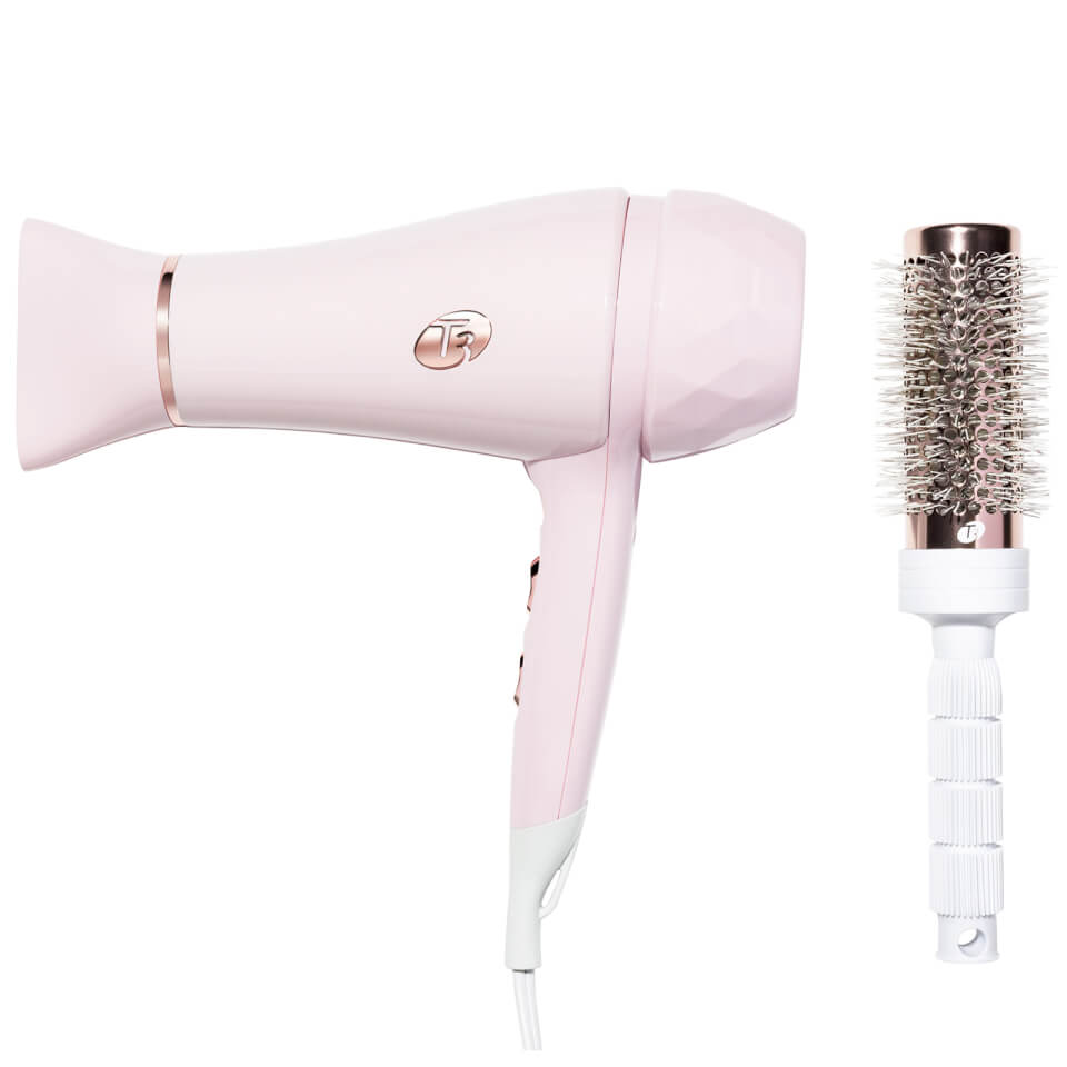 T3 Featherweight Luxe 2i Hair Dryer Soft Pink Rose Gold