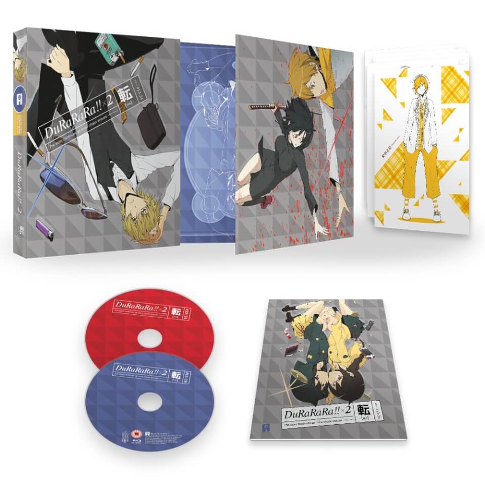 Durarara X2 Ten Collector S Edition Blu Ray Zavvi
