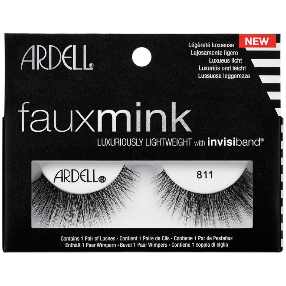 Ardell Faux Mink 811 Lashes Black Free Us Shipping Lookfantastic