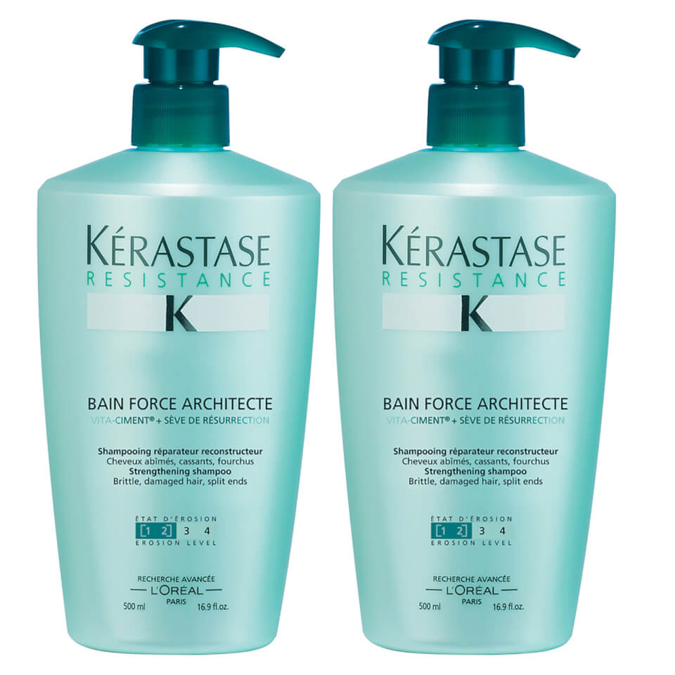 Kerastase Resistance Bain Force Architecte 500ml Duo Gratis Lieferservice Weltweit Nok394.45 nok464.28 15% off worth nok480.20. kerastase resistance bain force architecte 500ml duo