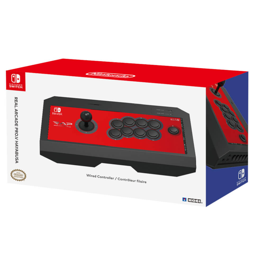 Nintendo Switch Arcade Stick Pro.V Hayabusa Nintendo Official UK Store