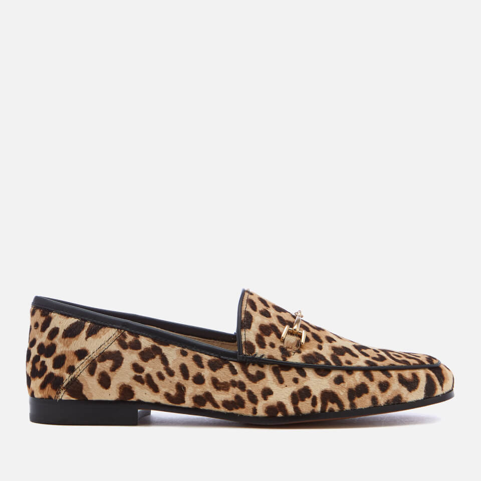 Sam Edelman Women's Loraine Suede Loafers - Leopard - Free UK Delivery ...