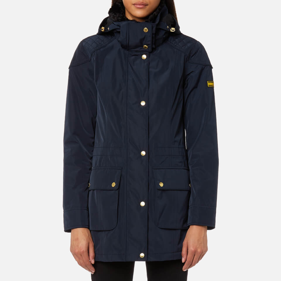Barbour International Women s Garrison Jacket Navy Barbour International Women s Garrison Jacket Navy