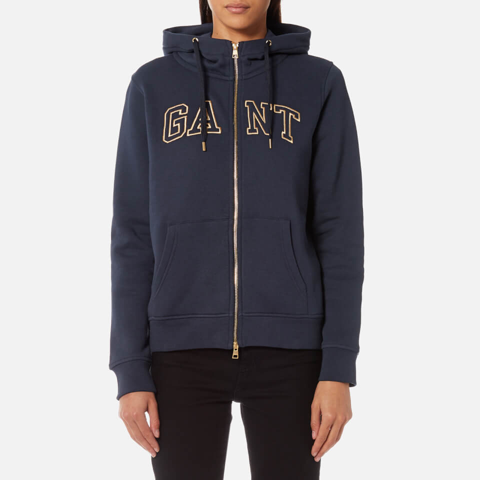gant gold logo sweatshirt