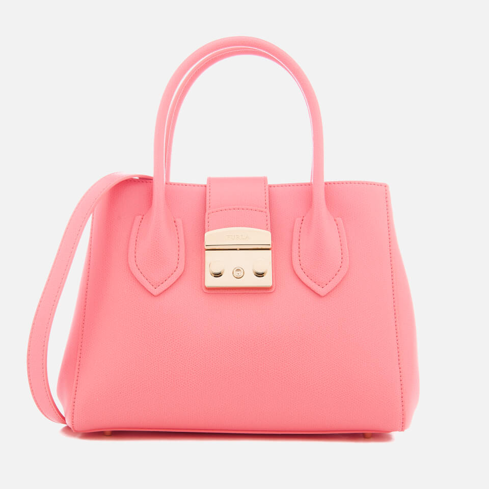 Furla Women&#39;s Metropolis Small Tote Bag - Pink - Free UK Delivery over £50
