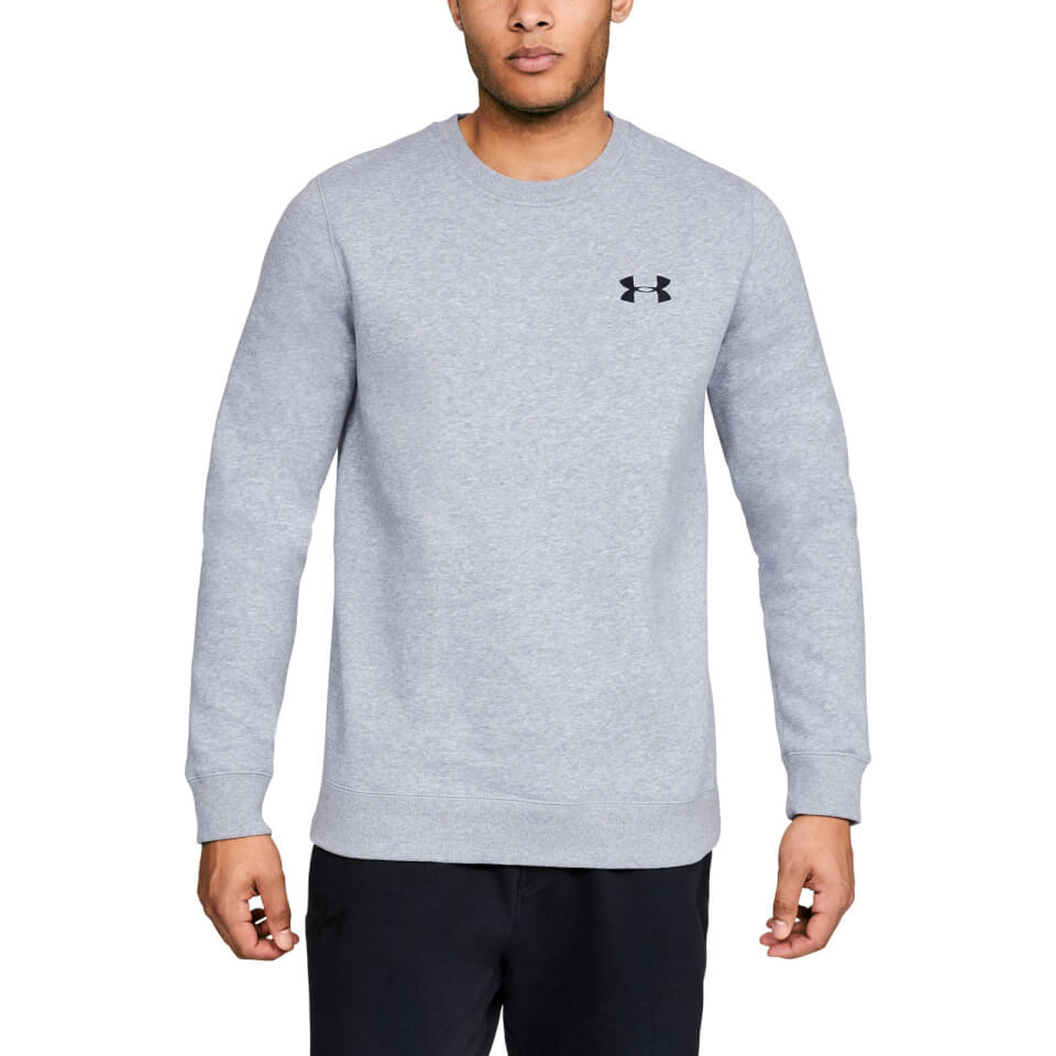 under armour rival solid fitted crew
