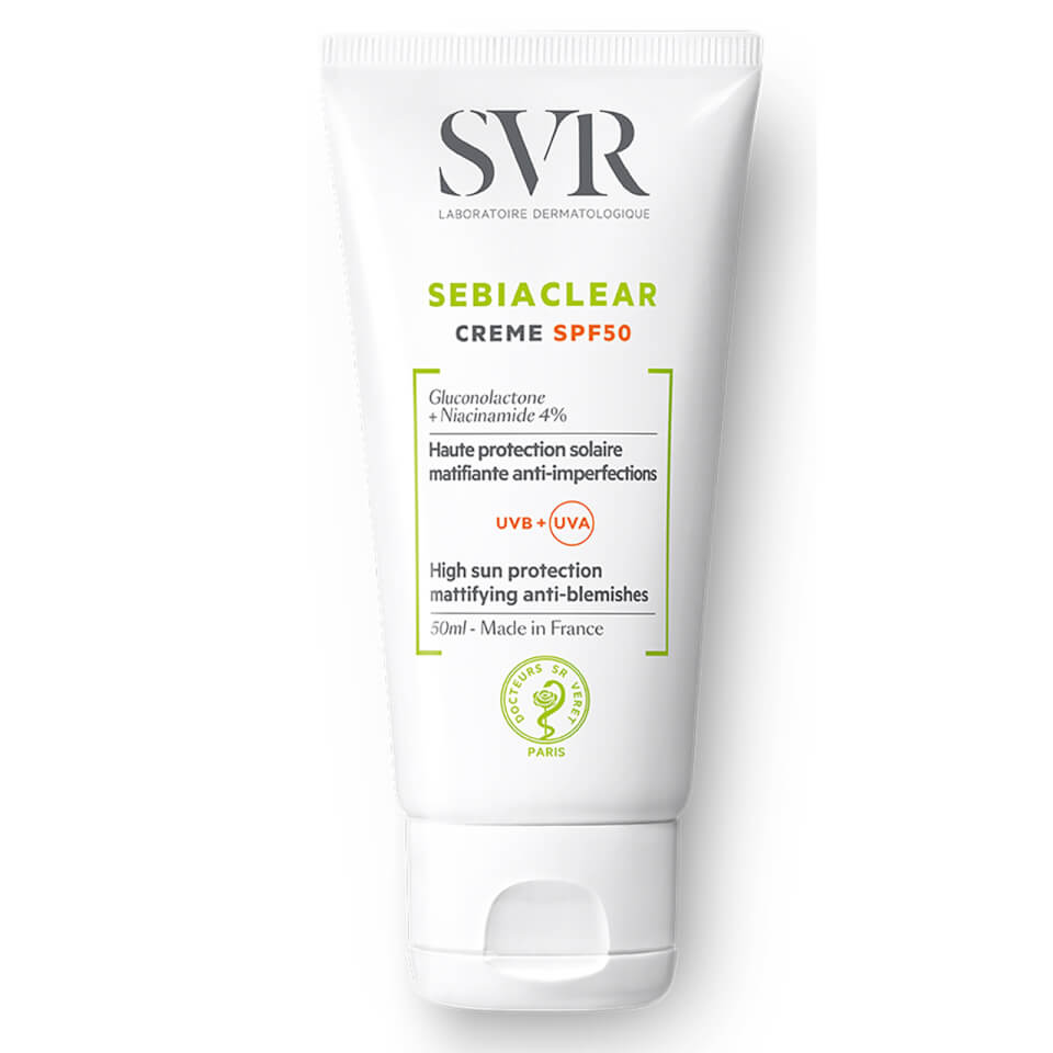 Svr Sebiaclear Daily Sunscreen Spf50 50ml Lookfantastic