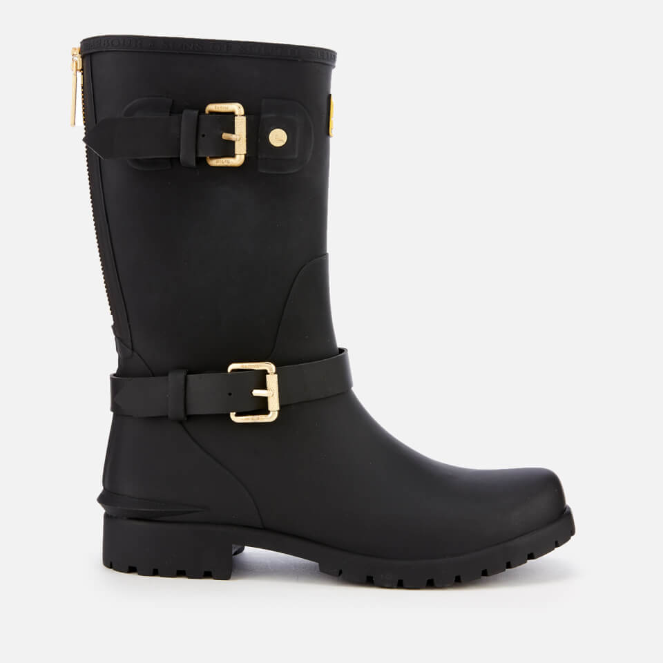 barbour international monza welly with buckles