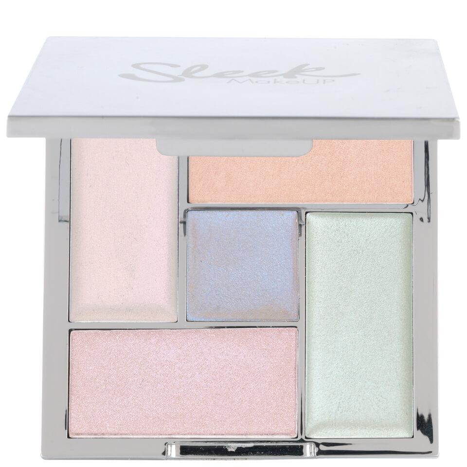 sleek distorted dreams highlighting palette