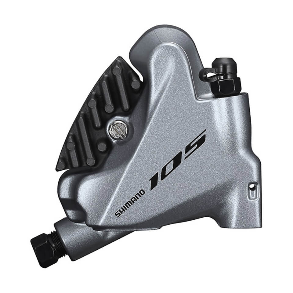 Shimano - 105 BR-R7070 Hydraulic Brake Caliper Flat Mount Rotor Adapter 140 160mm Front | Brake calipers Shimano 105 BR-R7070 Hydraulic Brake Caliper Flat Mount Without Rotor with Adapter 140/160mm - Front | Brake calipers
