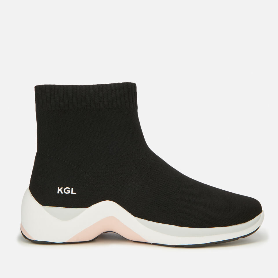 Kurt Geiger London Women's Linford Sock Trainers Black Womens
