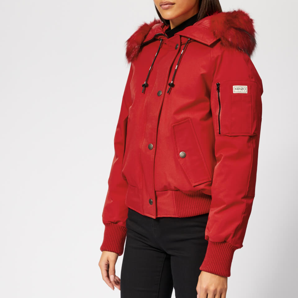 kenzo red coat
