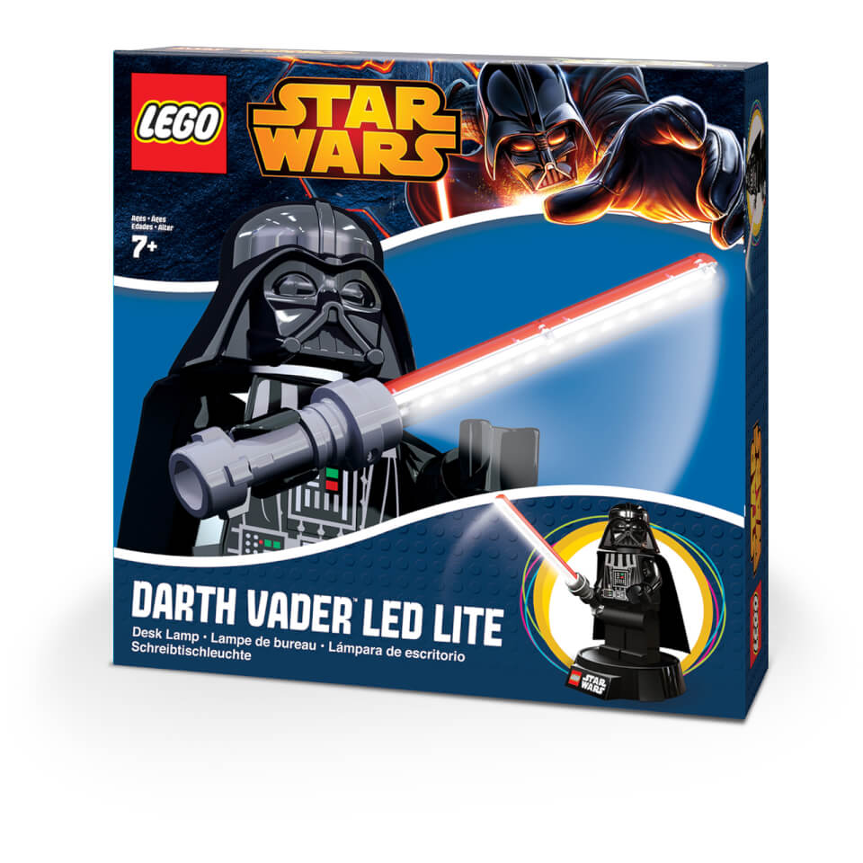 Lego Star Wars Darth Vader Desk Lamp With Batteries Sowia