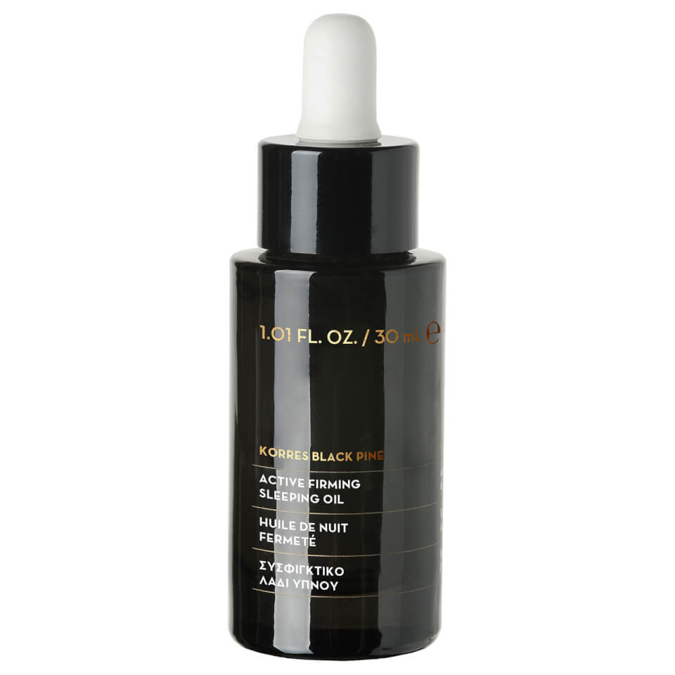 Korres Black Pine 3d Sleeping Oil 30ml Skinstore