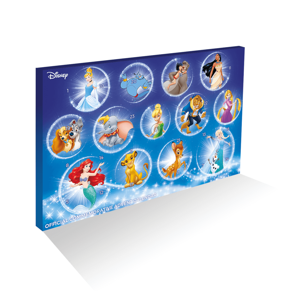 Disney Collectable Coin Advent Calendar Limited Edition My Geek Box