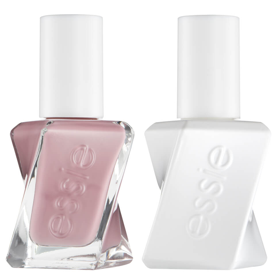 essie Nail Polish Gel Couture Summer Nudes Duo Kit (Worth £19.98