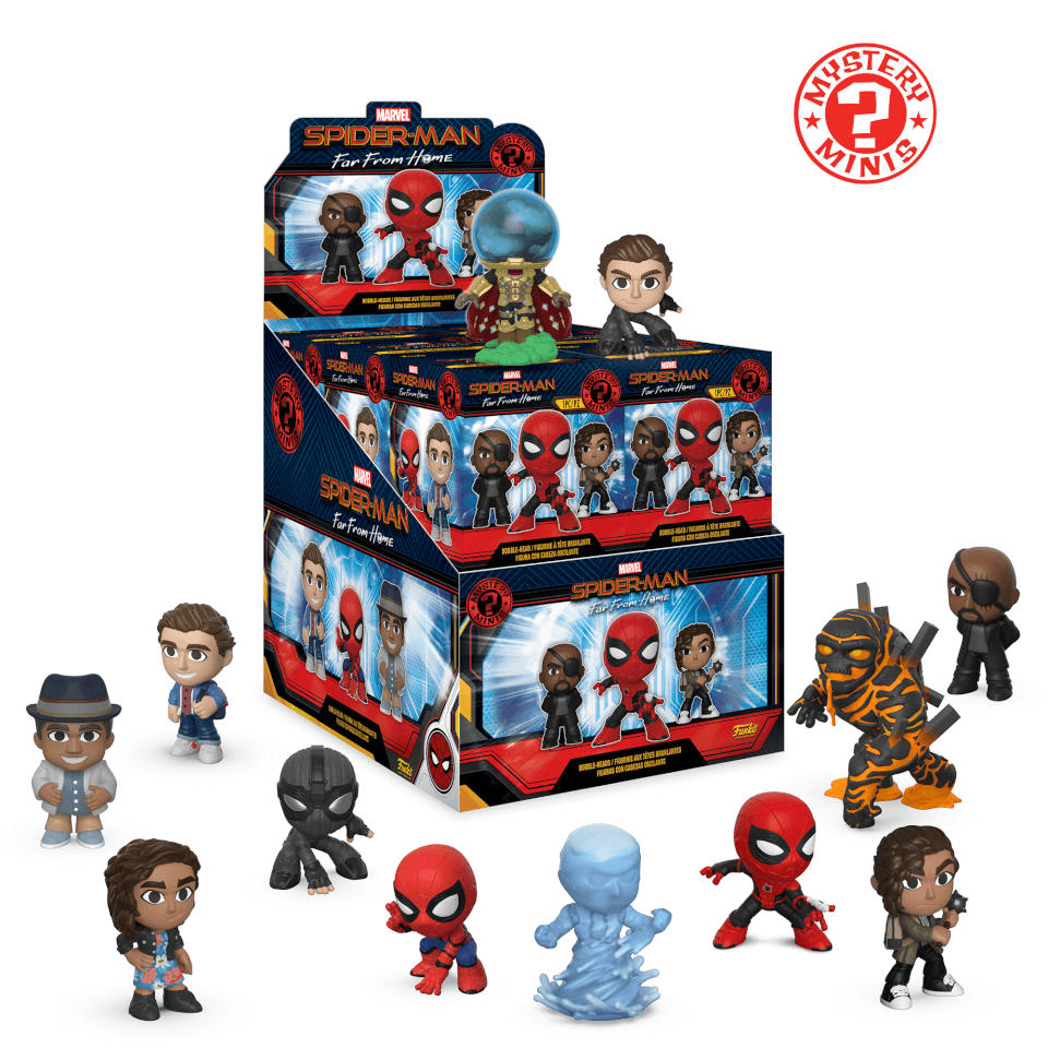 Marvel Spider-Man Far Frome Home Mystery Minis | Pop In A ...