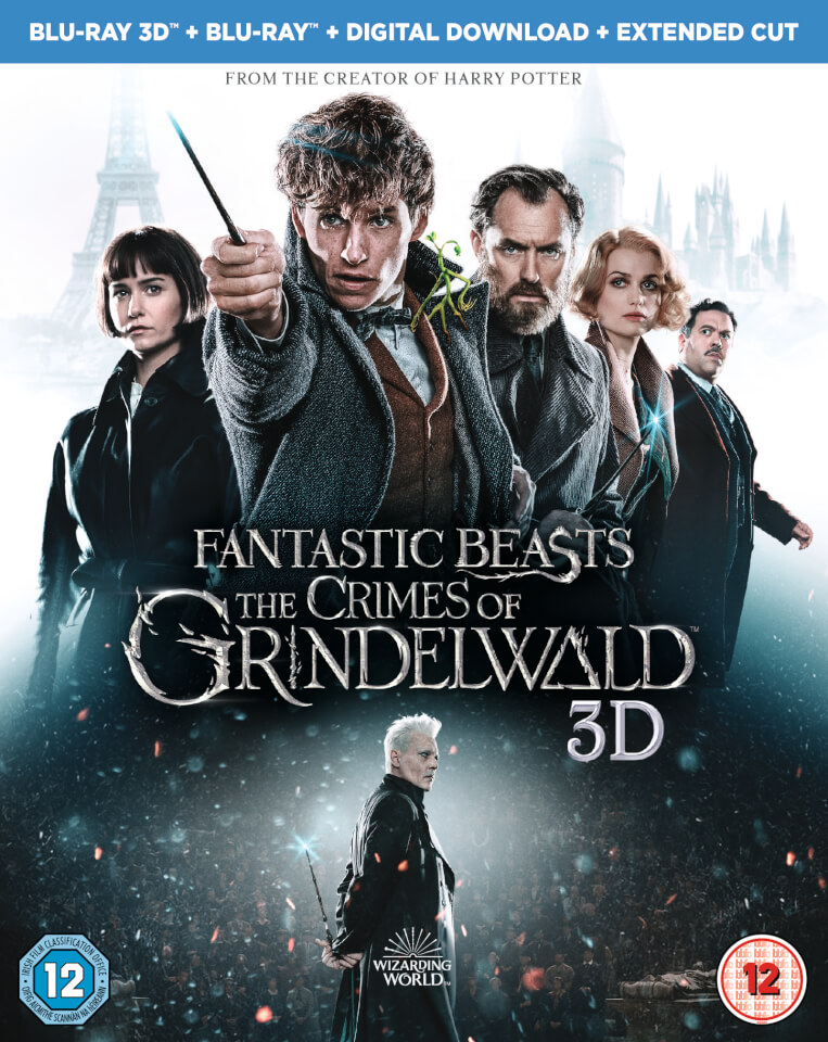 Fantastic Beasts The Crimes Of Grindelwald 3d Blu Ray Zavvi Us