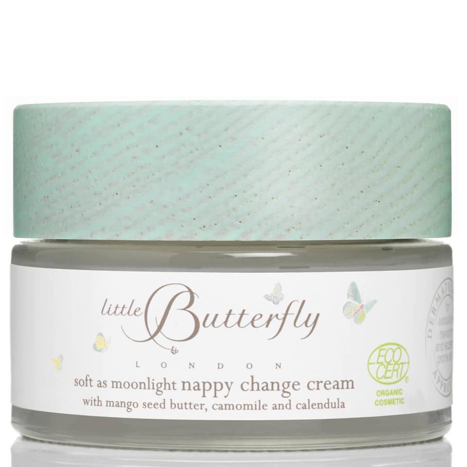 Little Butterfly London Soft As Moonlight Nappy Change Cream 50ml
