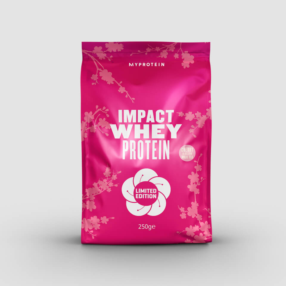 Impact Whey Protein Cherry Blossom Milk Tea Myprotein