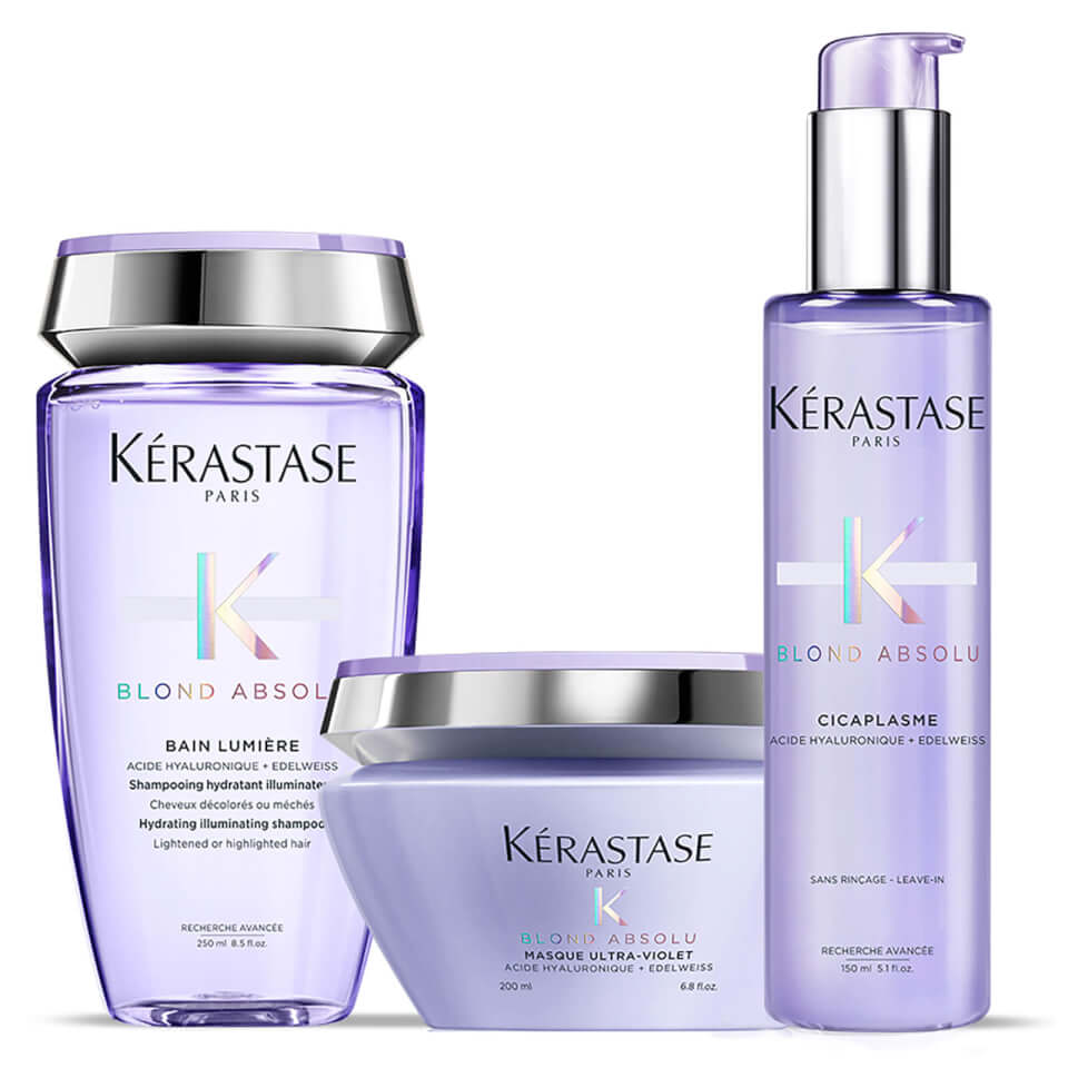 Kérastase Blond Absolu Bain Lumiere Shampoo, Treatment and 