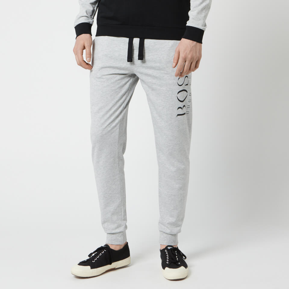 BOSS Hugo Boss Men's Cuffed Jog Pants Grey/Black Clothing