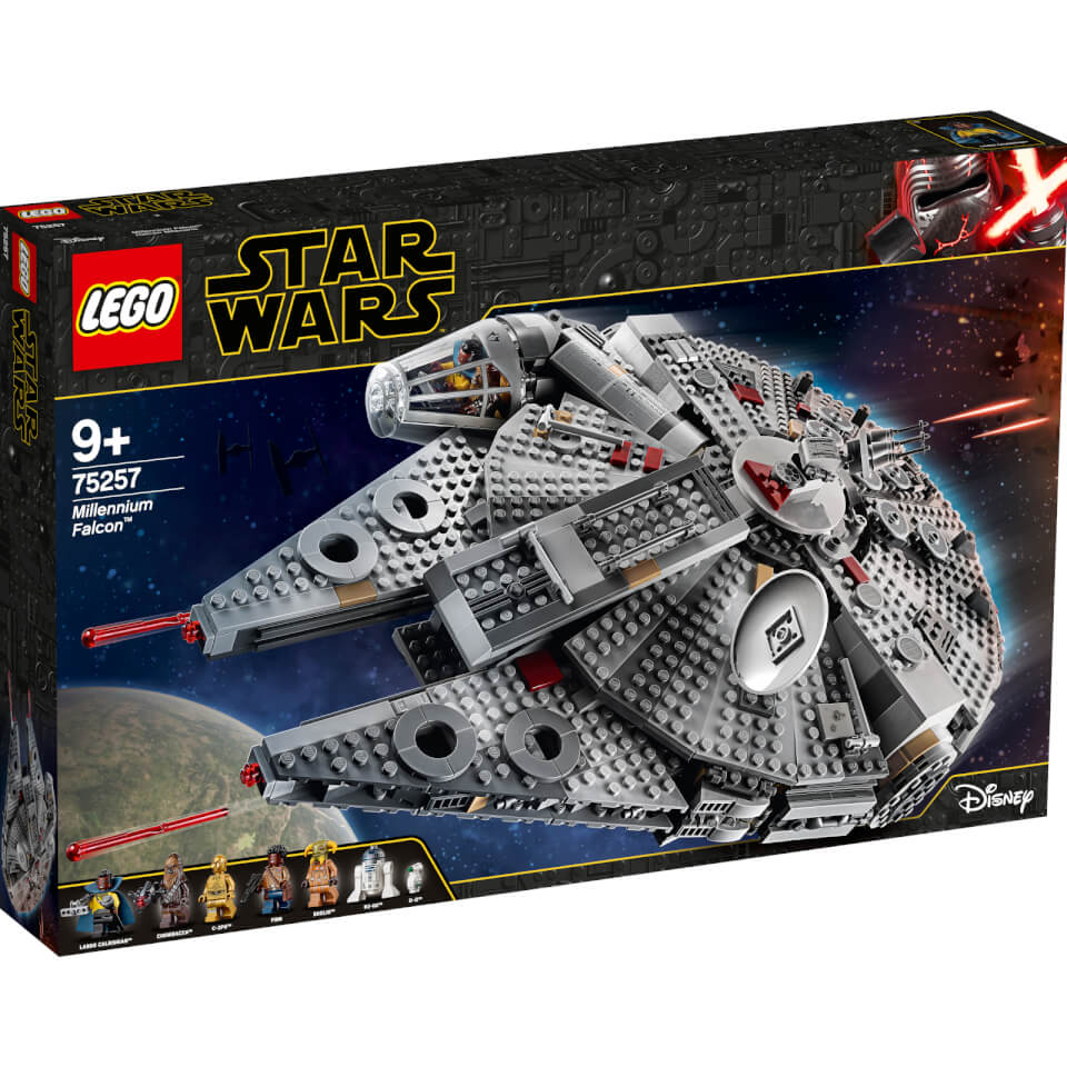 Lego Star Wars Millennium Falcon Building Set 75257 Iwoot Uk