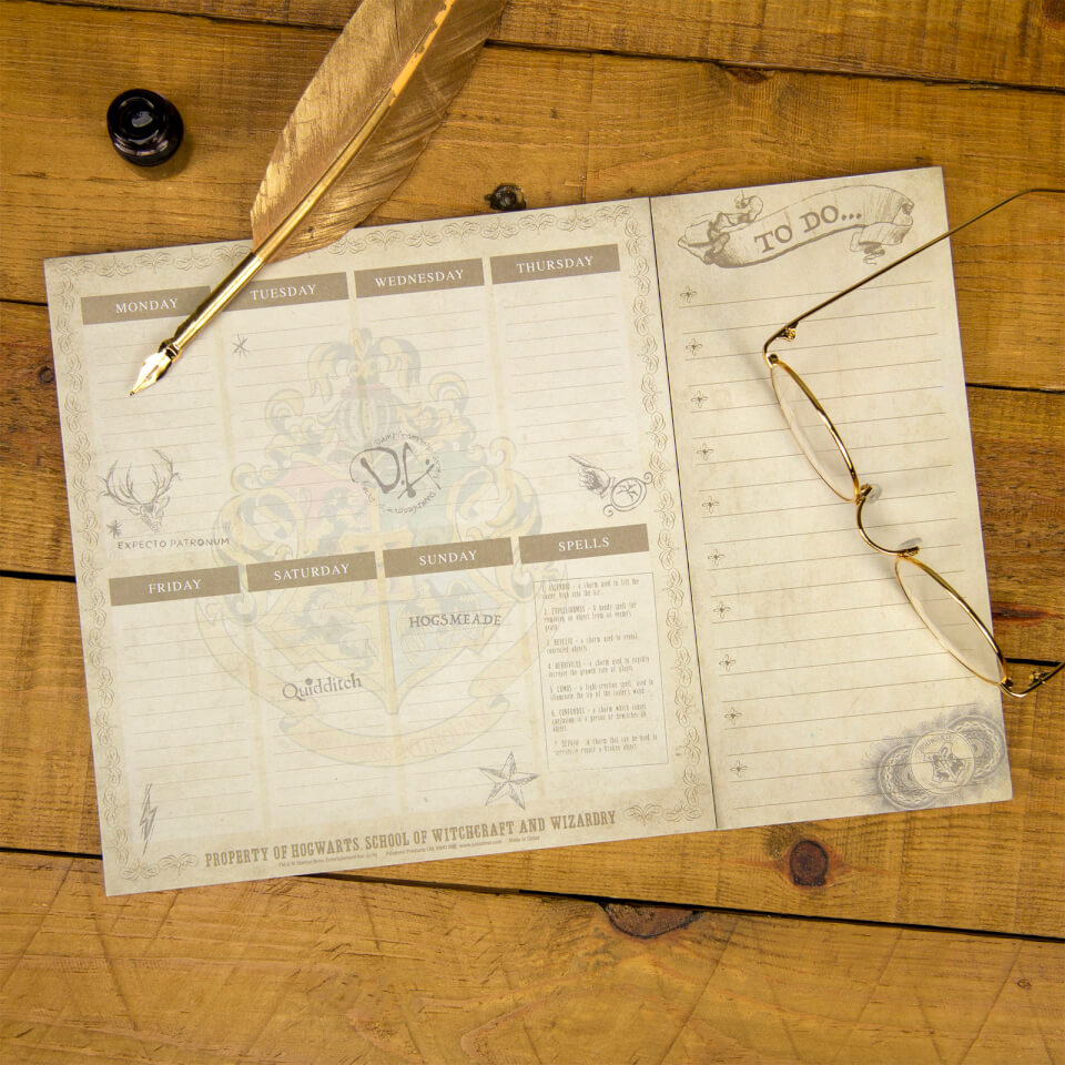 Hogwarts Desk Planner IWOOT UK