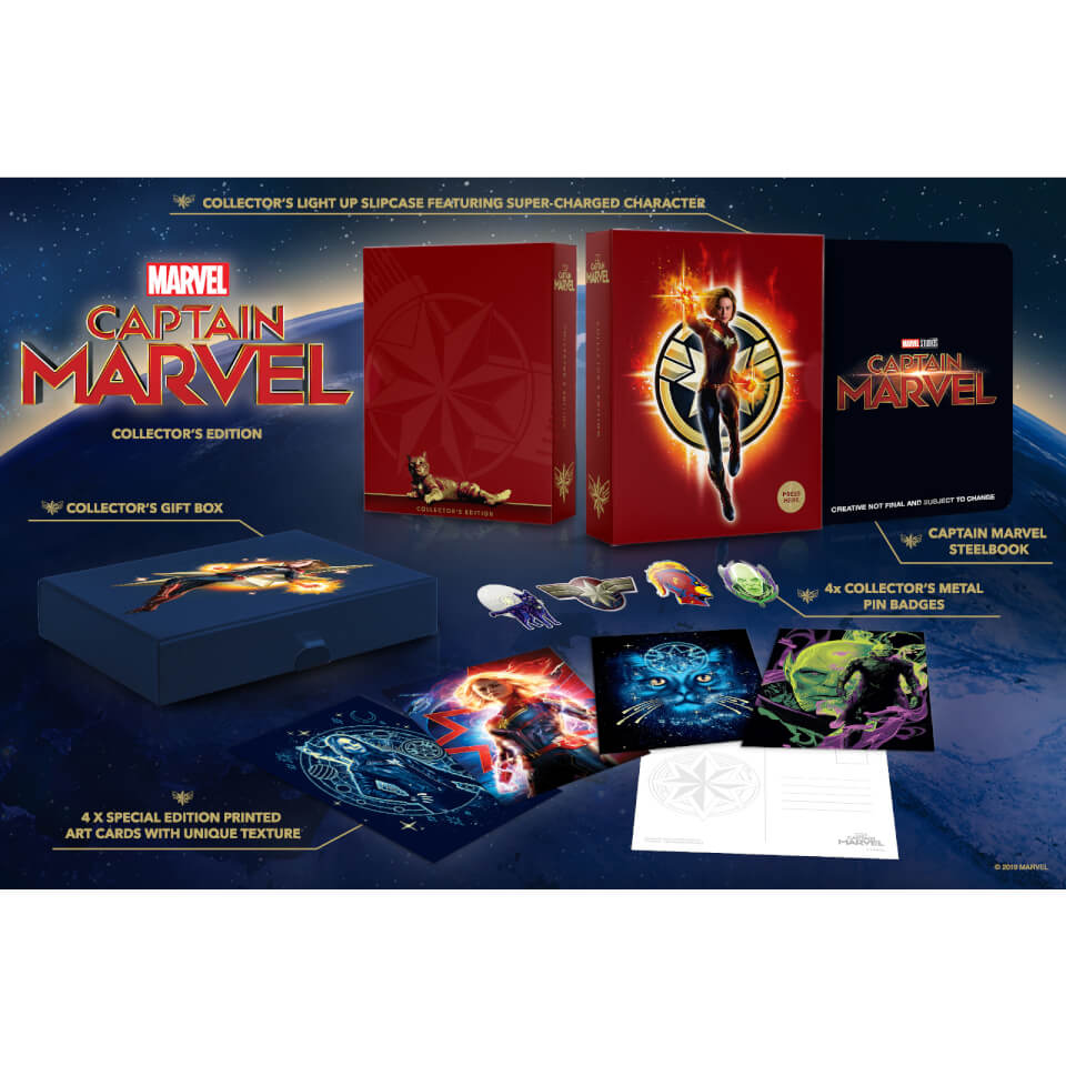 Captain Marvel 3D Zavvi Exclusive Collector’s Edition