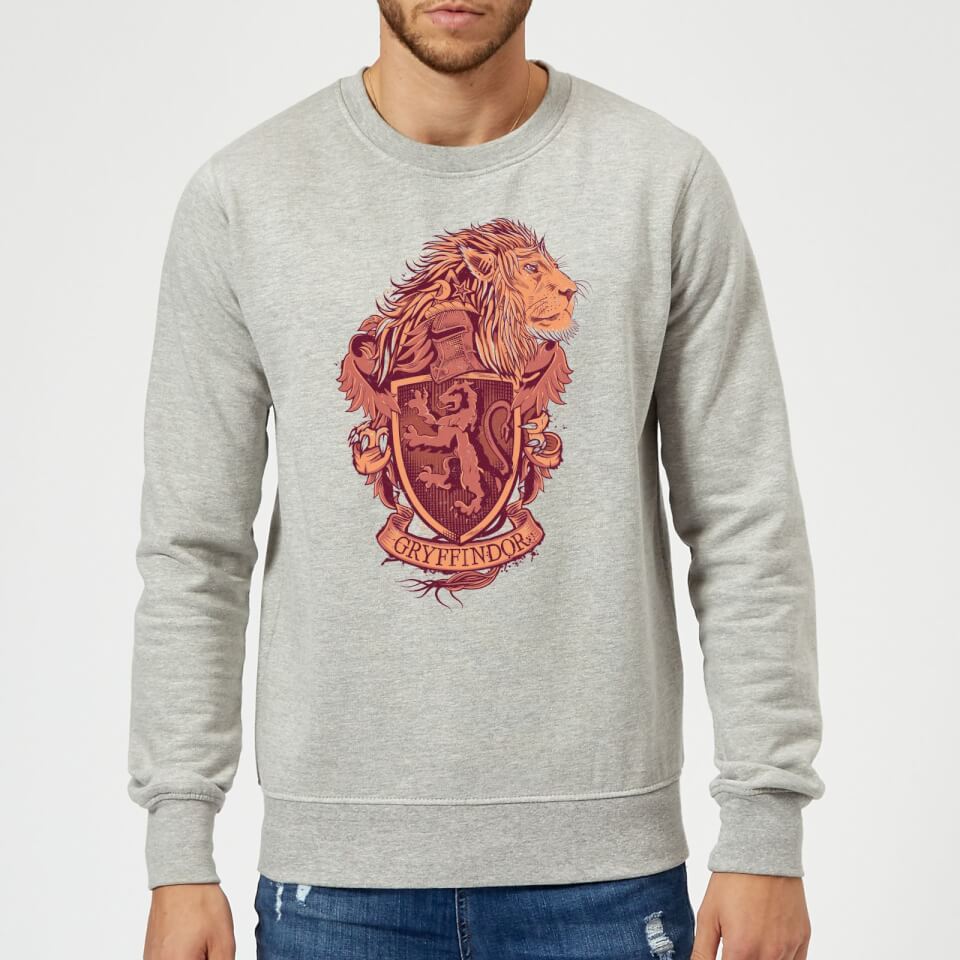 gryffindor sweatshirt grey